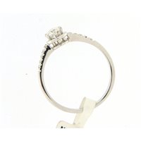 Ring Lorenza Gioielli Woman Classico 6 Punte in White Gold Diamante ANA0006-14 - ANA0006-14
